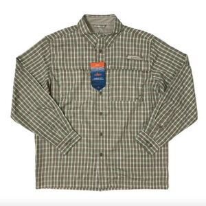 NWT Men's Habit Long Sleeve Harbor Bay River Shirt SIZE SMALL